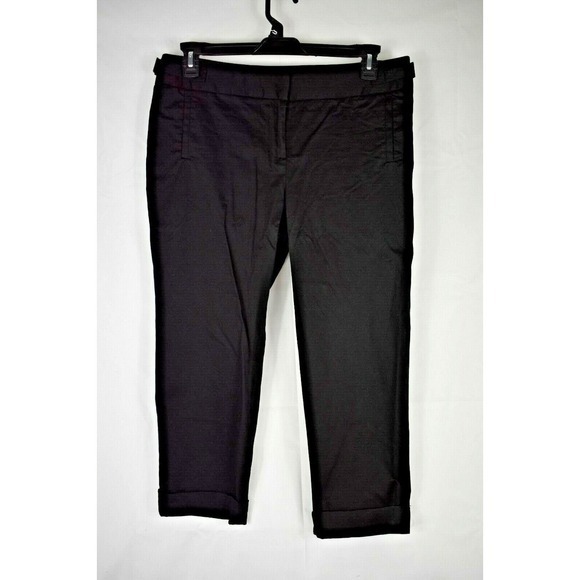 Kenneth Cole Pants - KENNETH COLE Womens Crop Pants Cuffed BLACK‎ - SIZE 12
